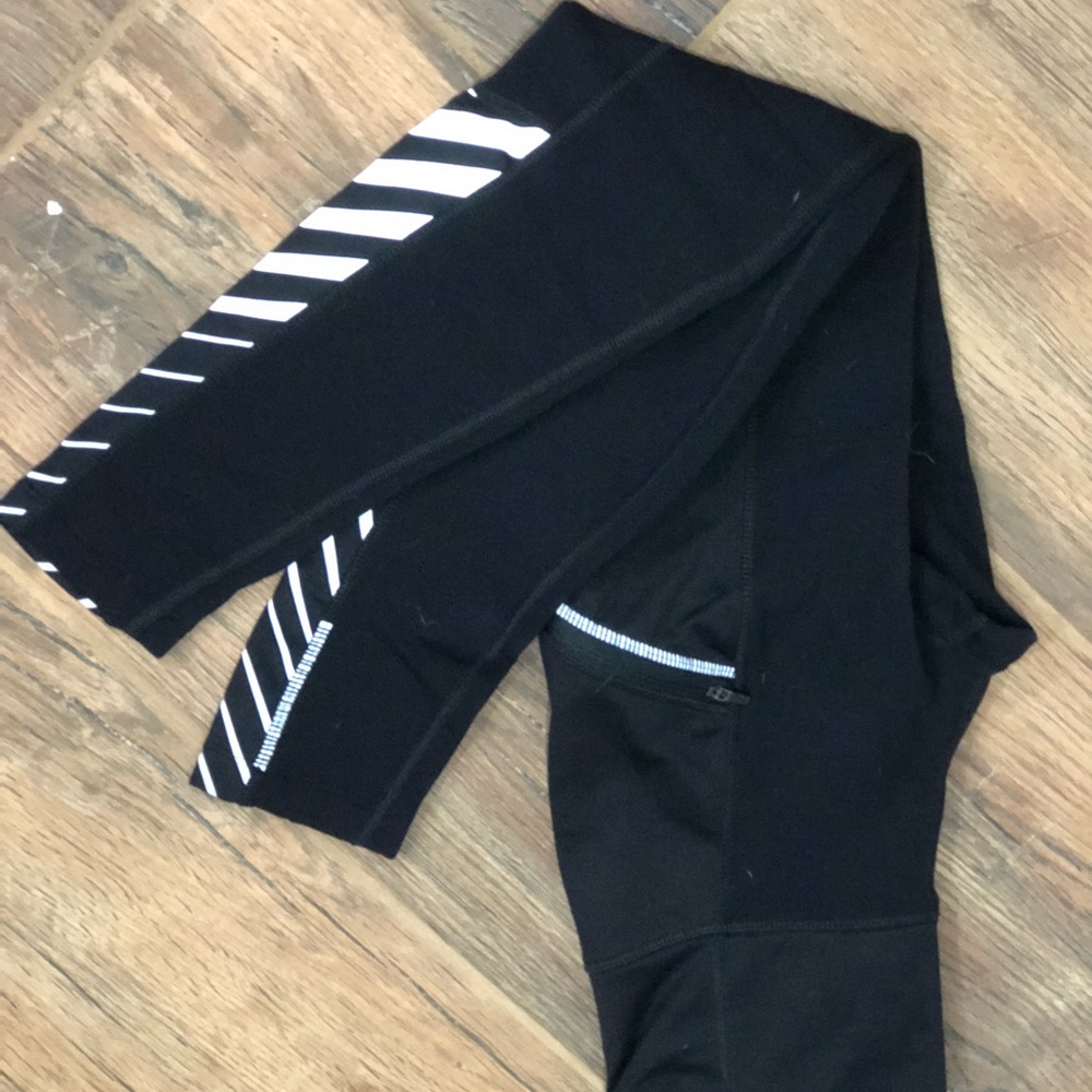 Fleece lined reflective Athleta Leggings
